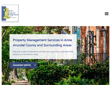 Tablet Screenshot of 1choicepropertymanagement.com